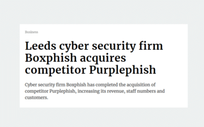 Leeds cyber security awareness training firm Boxphish acquires competitor Purplephish